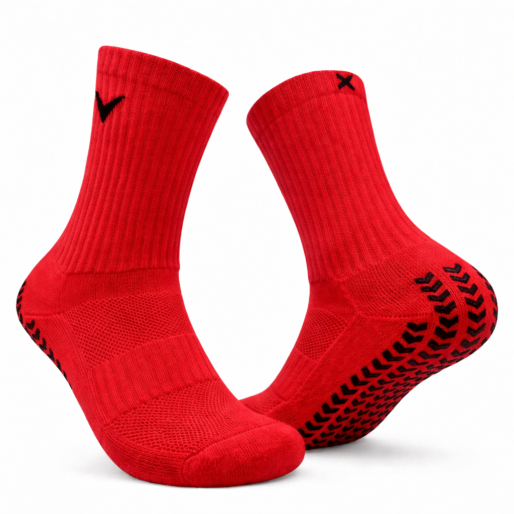 EliteX™ Gripsokker – Rød