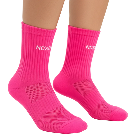 NOXCS Løpesokker Neon Rosa
