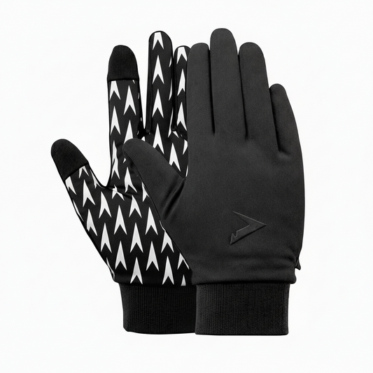 PlayX treningshansker med silikon0grep og touchscreen-fingre