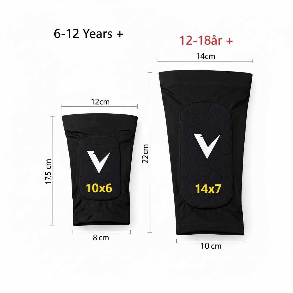 Powerpads TriX sleeve produktpakke
størrelser