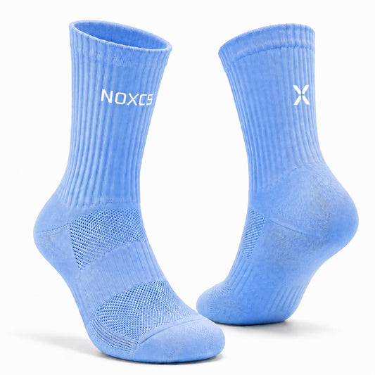 Noxcs løpesokker ice blue 